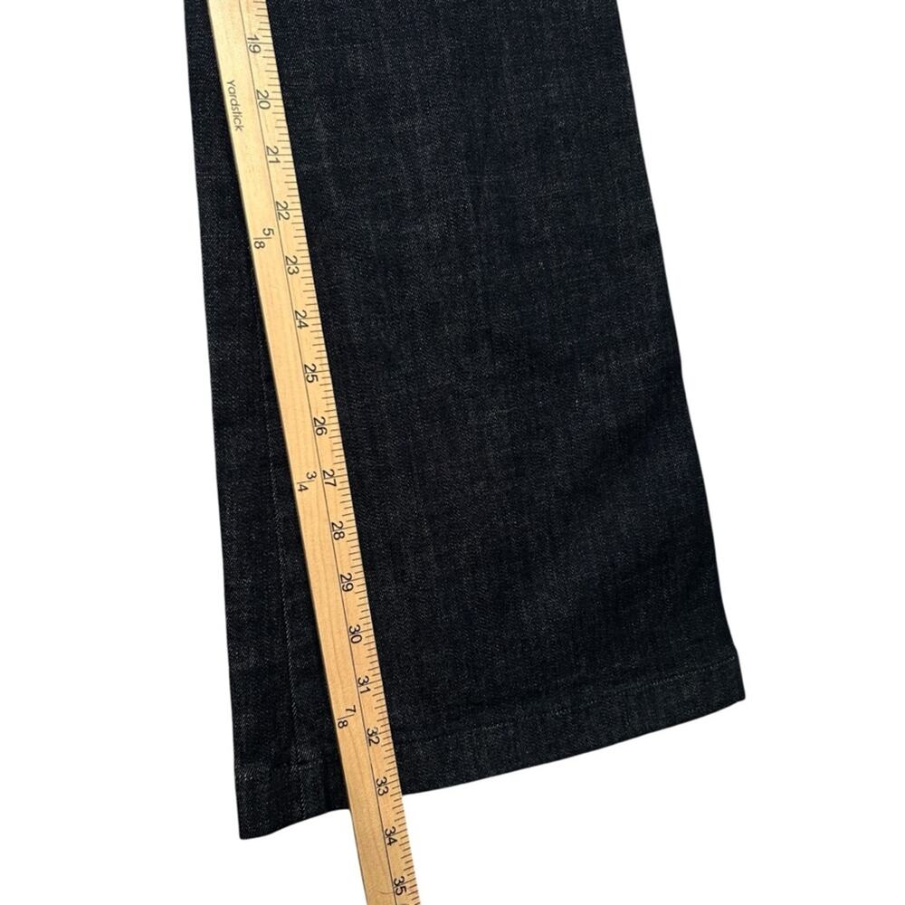 J.Crew Classic Flare Jean Size 29 Inseam 33  Deep Indigo Dark Wash Stretch NWT - Picture 5 of 9